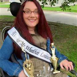 September 2017 -
Jamie Duplechine, Ms. Wheelchair Louisiana